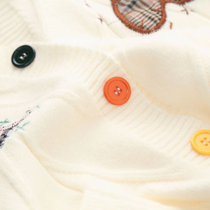 ELYRA™ | Bestickter Herz-Strickpullover