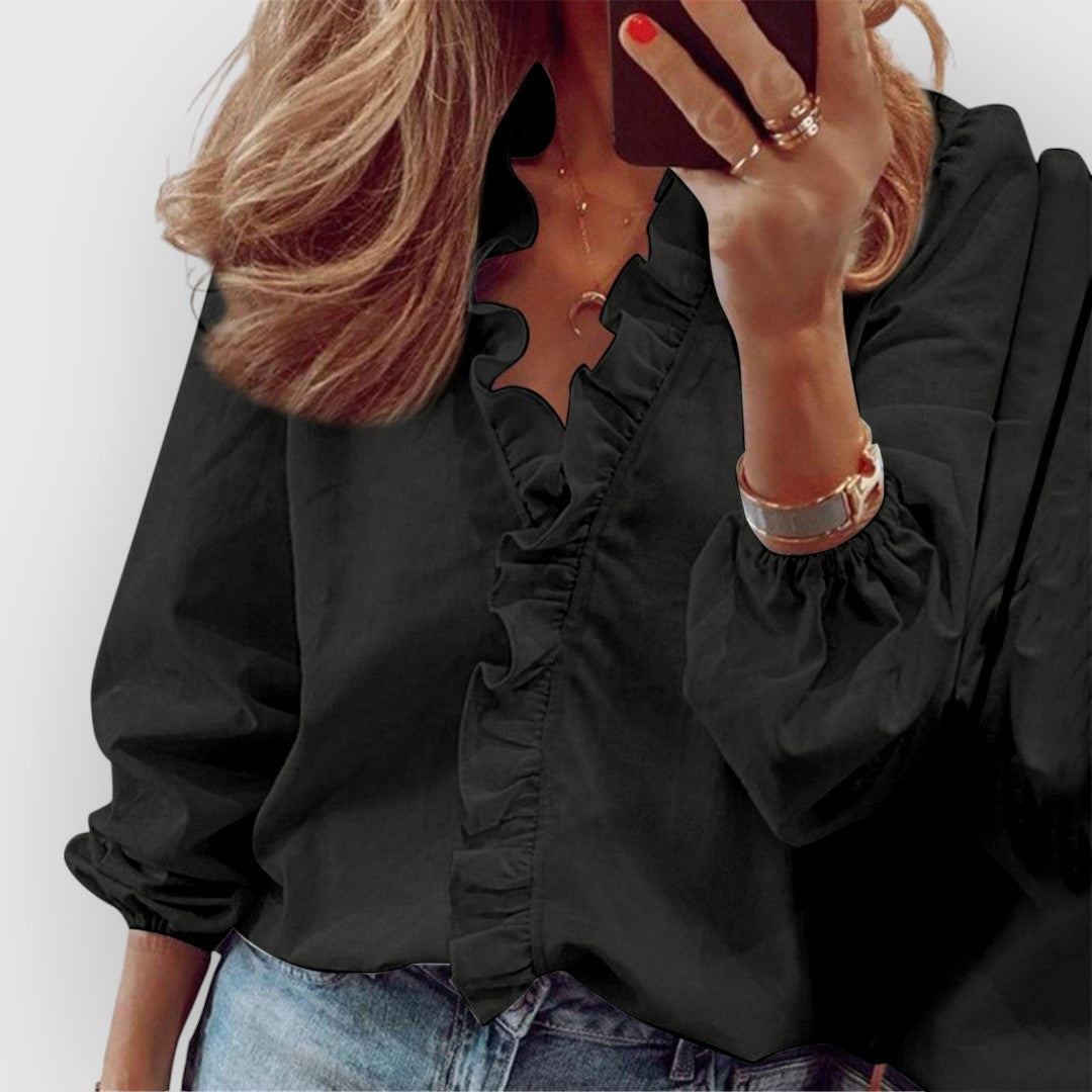 ELYRA™ | Gestreiftes Leinenhemd