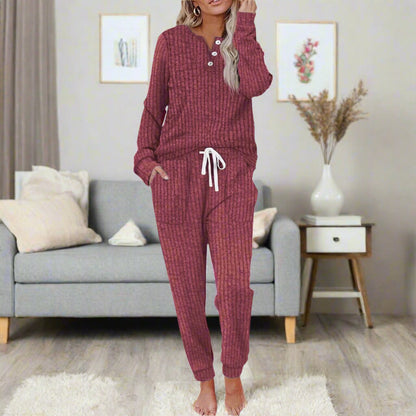 Brenda – Gemütliches Zweiteiliges Loungewear-Set