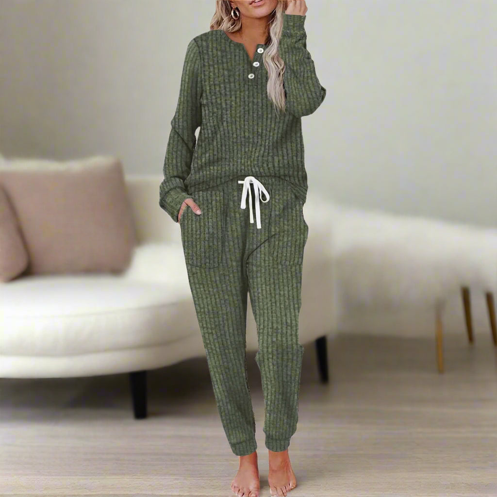 Brenda – Gemütliches Zweiteiliges Loungewear-Set