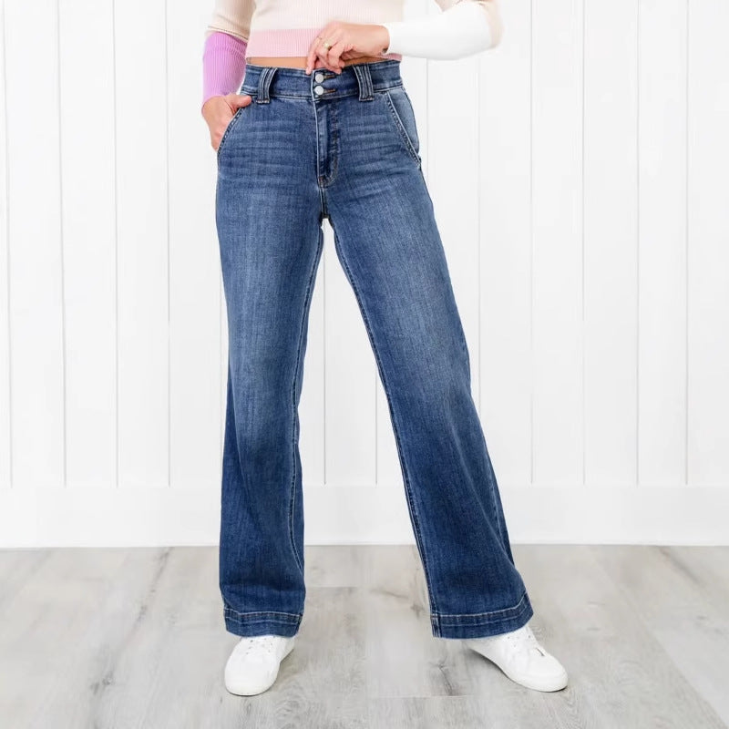TALLIS™ – Bequeme Double Down Weite Jeans
