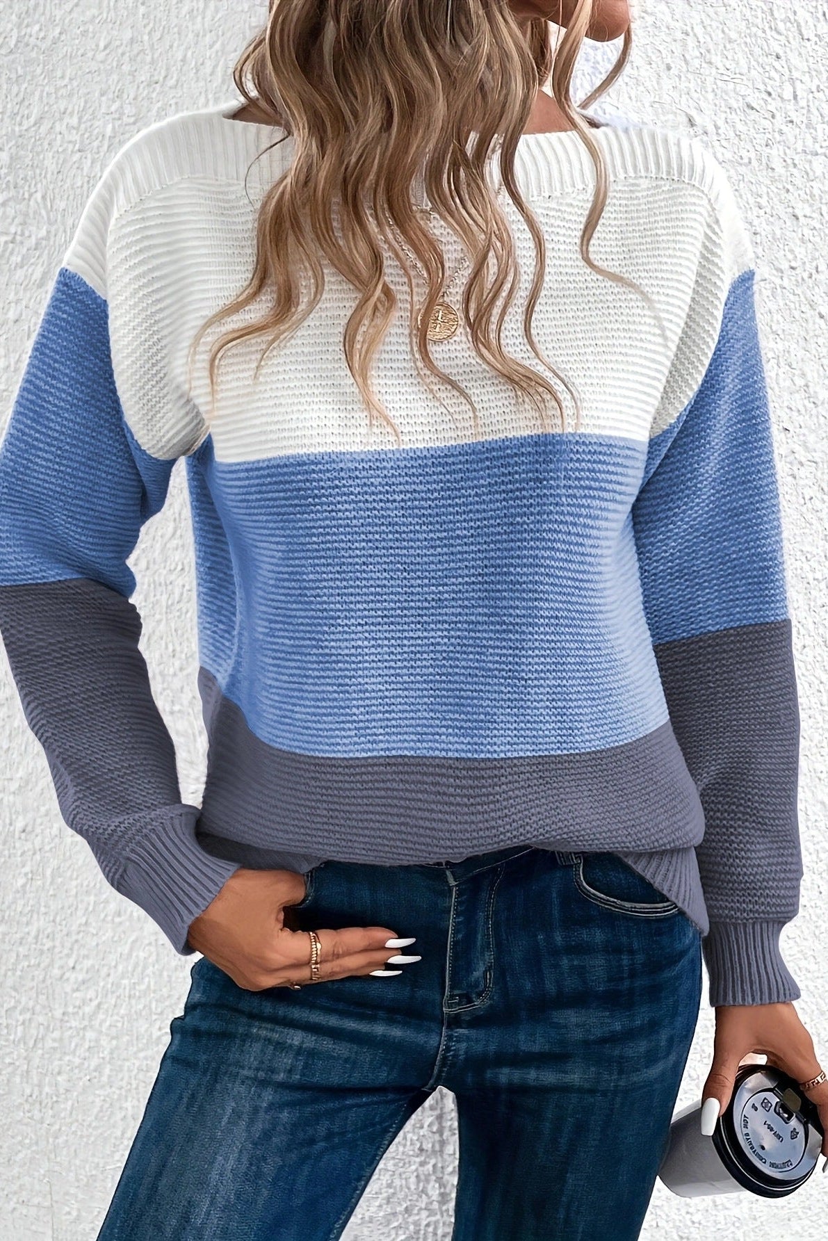 Soria Wollmischung Pullover mit weichem Griff