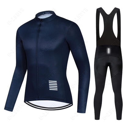 Professionelles Langarm-Radsportbekleidungsset