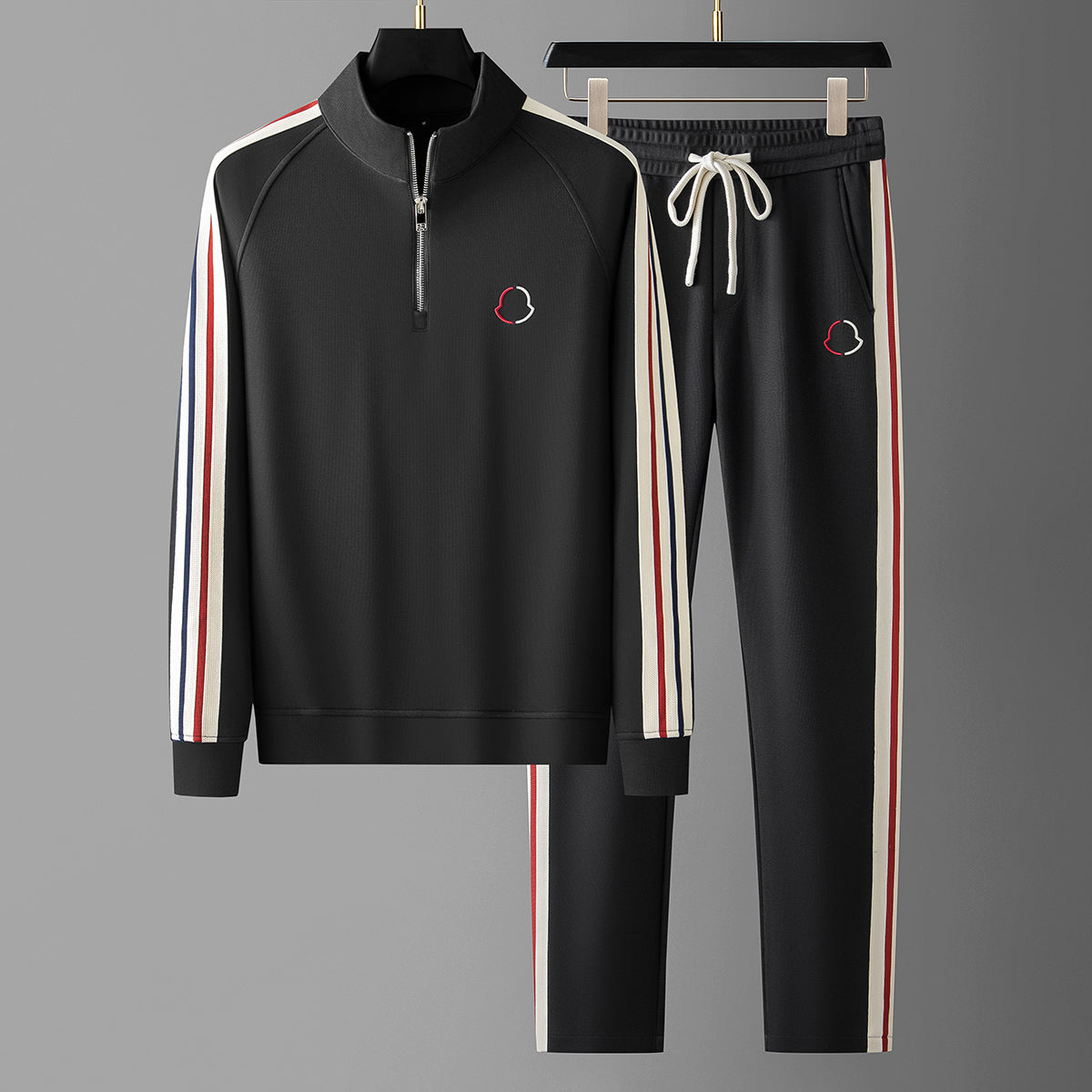 Hype Premium Viertel-Reißverschluss Trainingsanzug Set v2