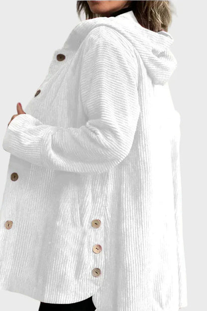 Alice - Cord-Jacke mit Kapuze