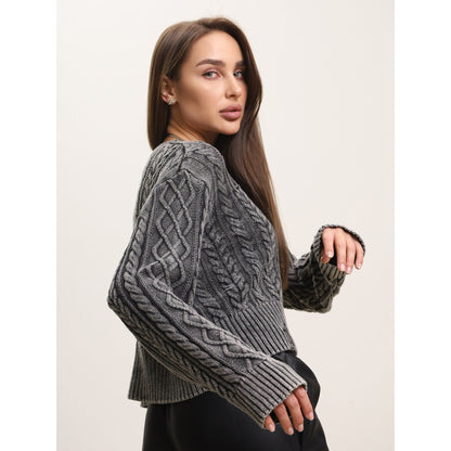 Monelle™ | Zerrissener Kurzer Pullover