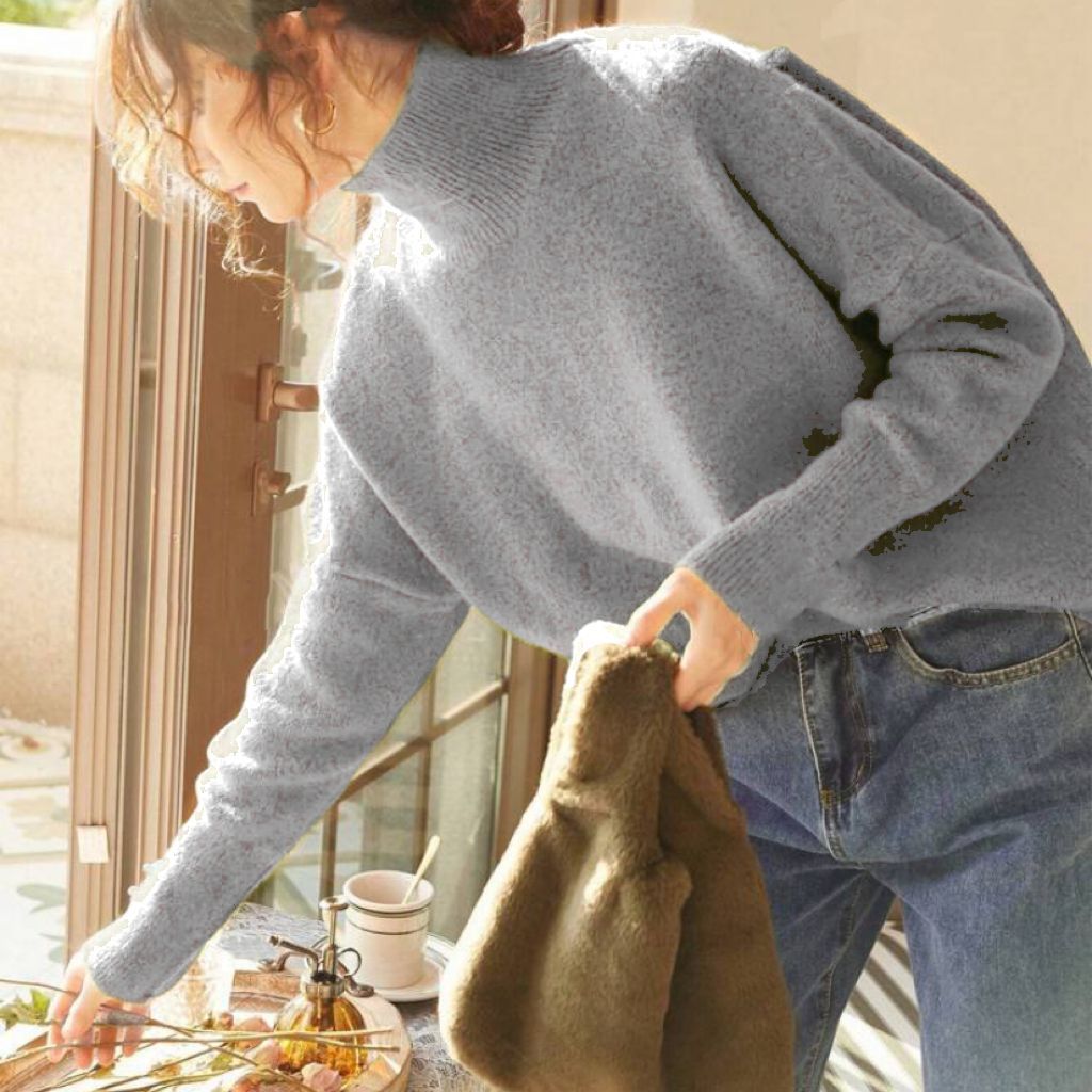 FISAL™ – Lässiger Langarmpullover mit Rollkragen