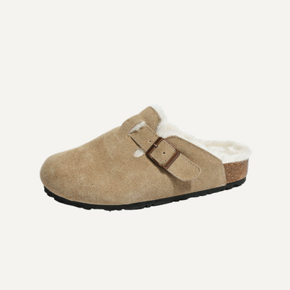 Lomari Winter Clogs – Beige