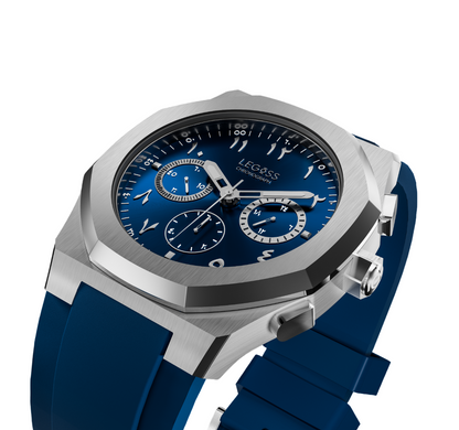 LEGOSS Uhr Blaue Edition Arabische Zahlen