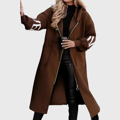 Eirlys™ - DAMENJACKE MIT STRICKÄRMELN, STILVOLLES UND BEQUEMES DESIGN