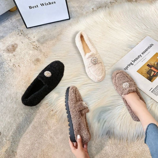 Gemütliche Perlen Slipper