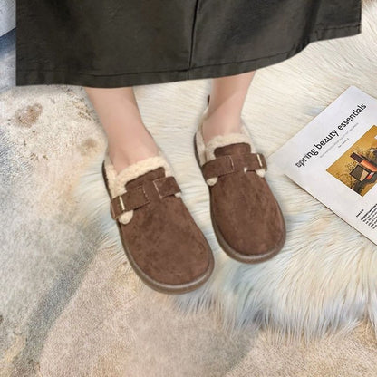 Bequeme Wildleder Slipper