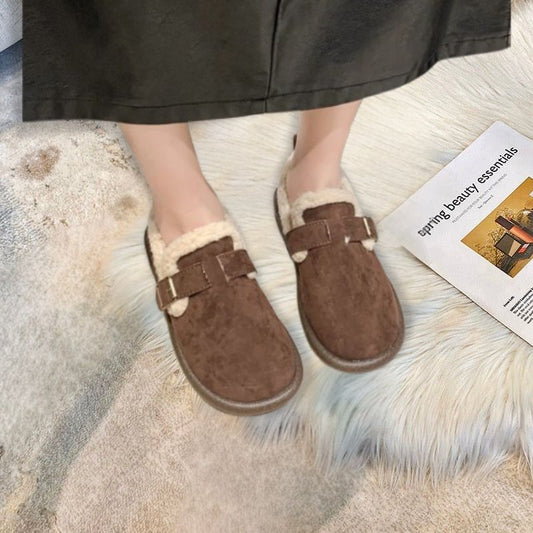 Bequeme Wildleder Slipper
