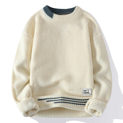 HARRISON™ - FARBTÖNE STRICKPULLOVER