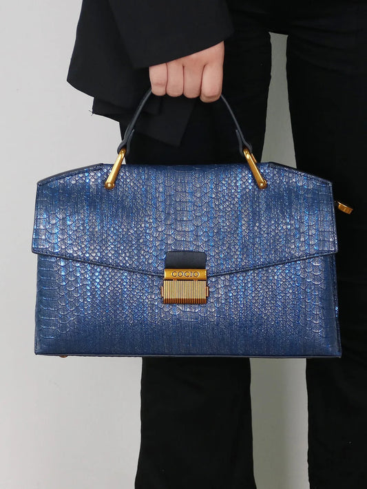 Prägung Schlangen-Muster Tasche