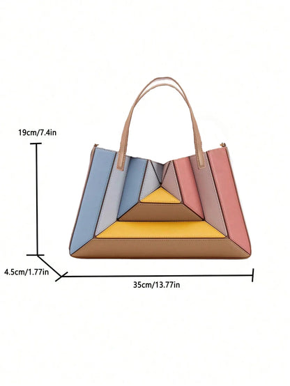 Amber-Farben-Blocktasche