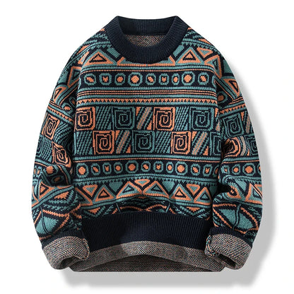 LUCIEN LABYRINTH STRICKPULLOVER