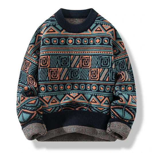 LUCIEN LABYRINTH STRICKPULLOVER