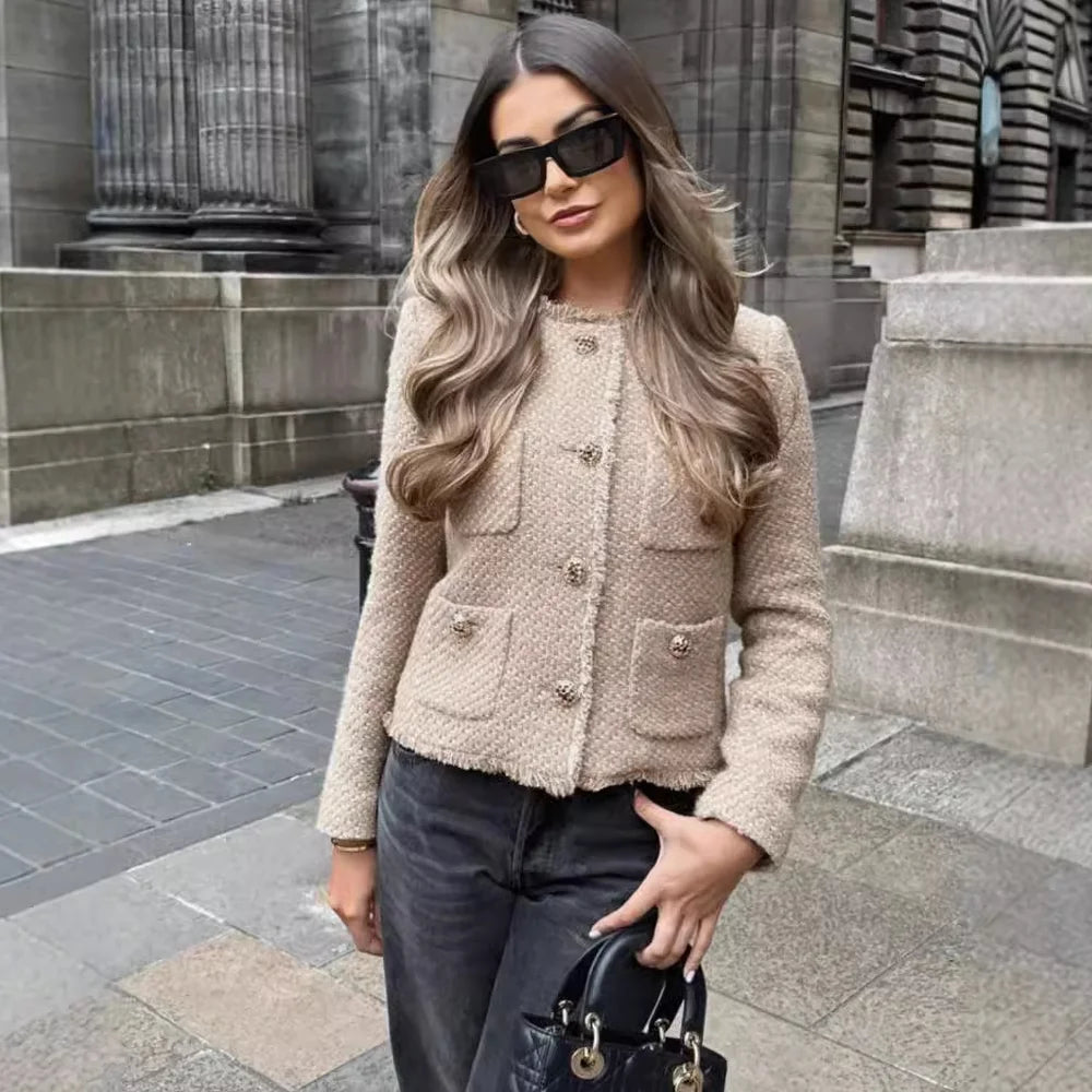 Mystique & Co™ Tweed-Chic-Jacke