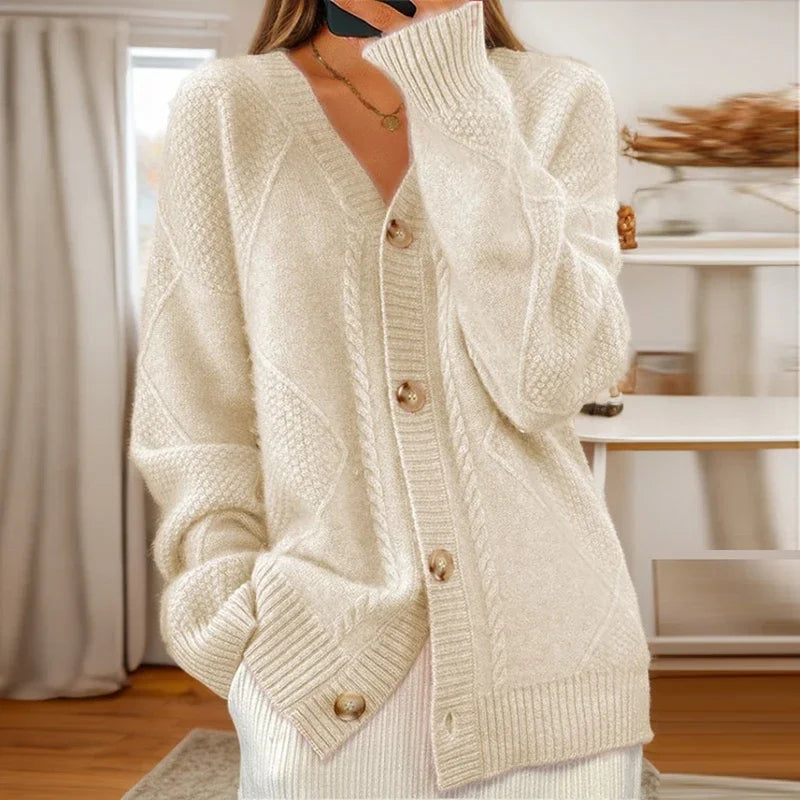 Fiore | Cardigan mit einzigartigem Wickeldesign