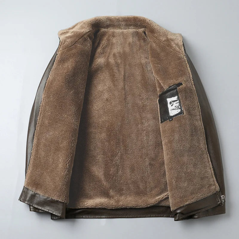 Ezado Lederjacke