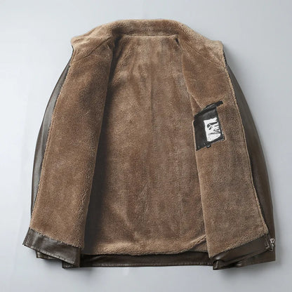 Ezado Lederjacke