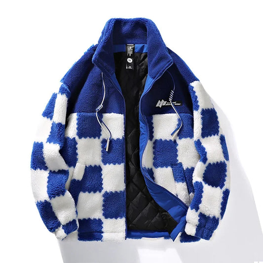 Hafford Karierte Fleecejacke