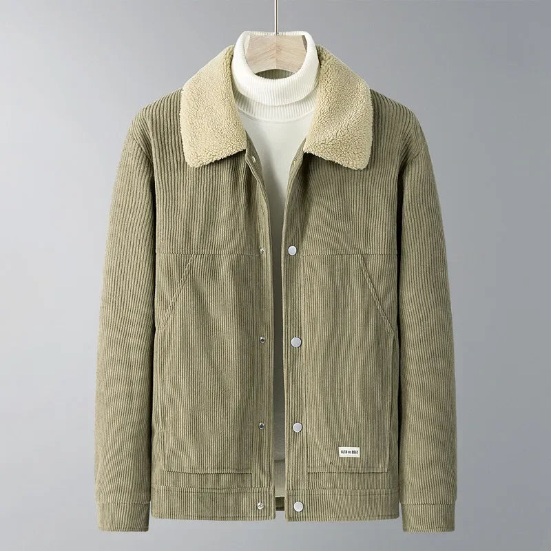 Bowen Corduroy Fleece-Jacke