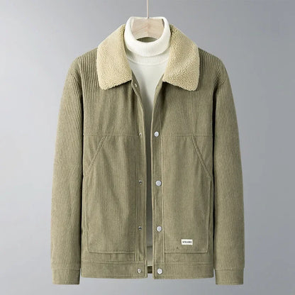 Bowen Corduroy Fleece-Jacke