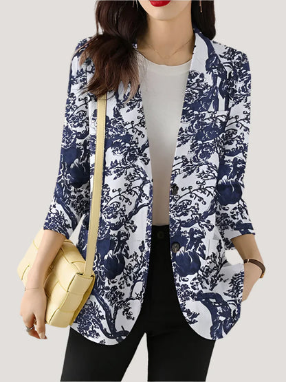 Zoe™ - Schicker Blazer mit Blumenmuster