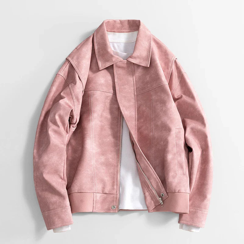 Hafford Klassische Lederjacke