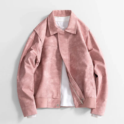 Hafford Klassische Lederjacke