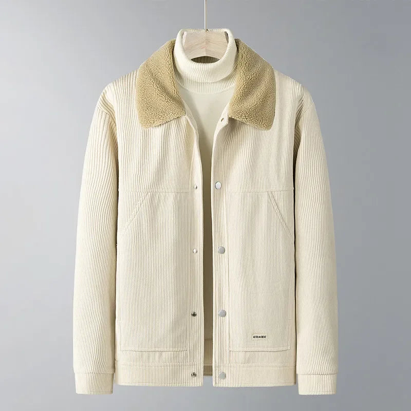 Bowen Corduroy Fleece-Jacke