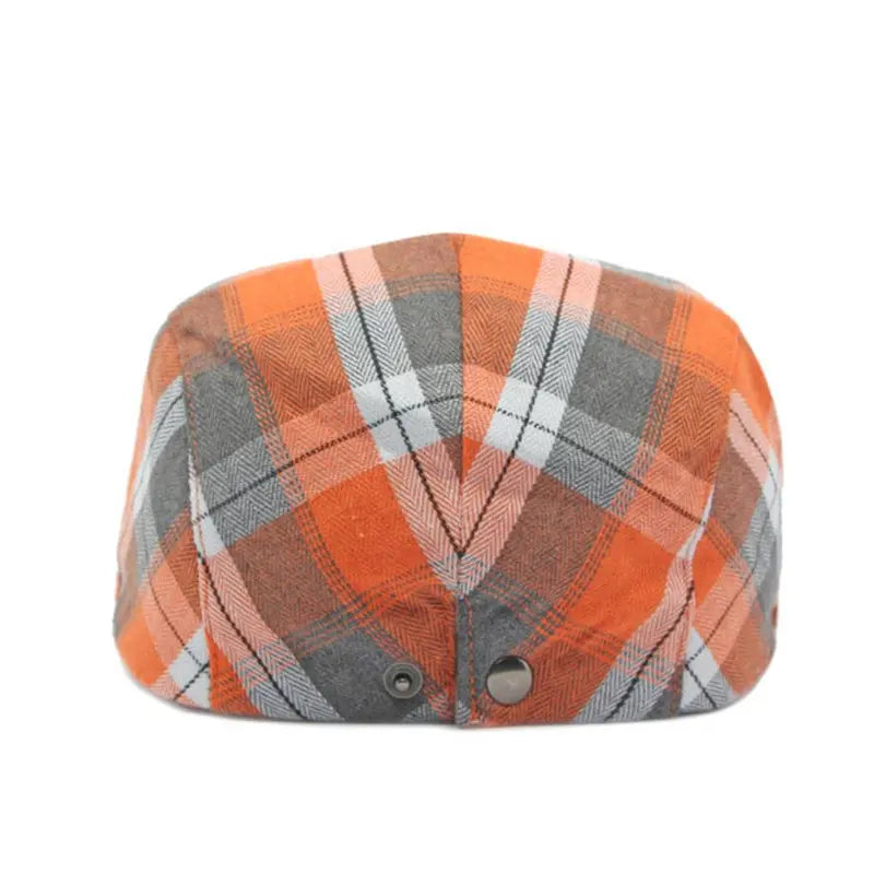 Ludlow Bedruckte Newsboy Cap – Polyester Schirmmütze mit Künstlerischem Druck, Maler-inspiriertes Design für Alle Jahreszeiten