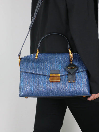 Prägung Schlangen-Muster Tasche