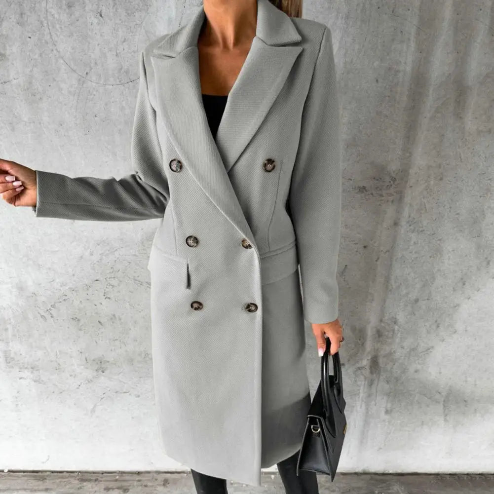 Selene | City Chic Woll-Trenchcoat