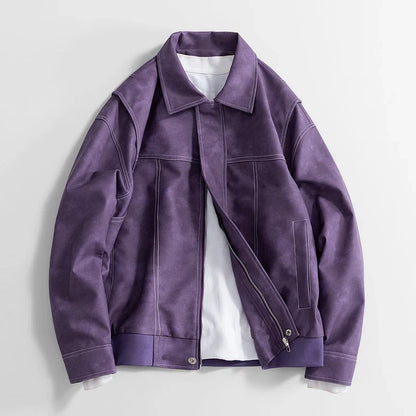Hafford Klassische Lederjacke