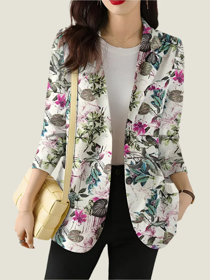 Zoe™ - Schicker Blazer mit Blumenmuster