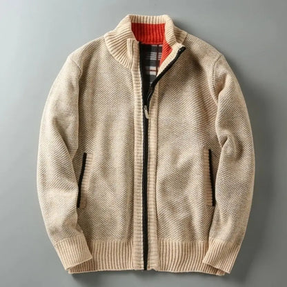 Waldarbeiter Zip-Pullover