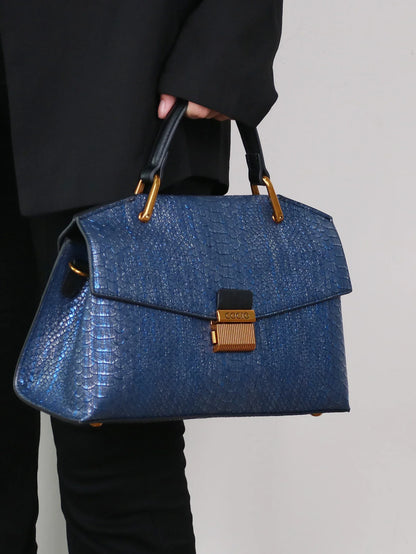 Prägung Schlangen-Muster Tasche