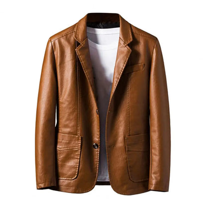 Davenport Vintage PU-Jacke