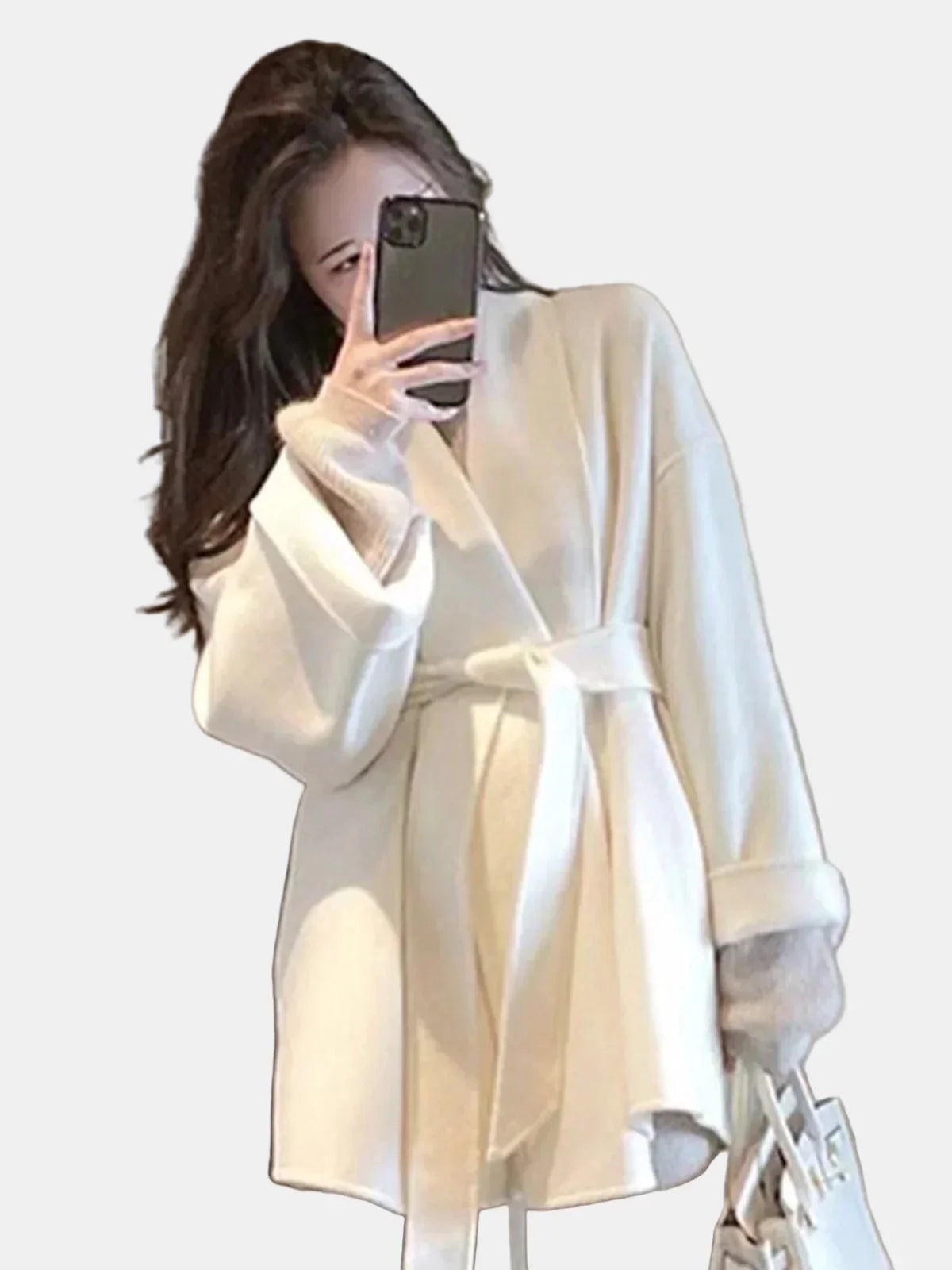 Freya Handgemachter Mantel – Elegantes & Einzigartiges Design