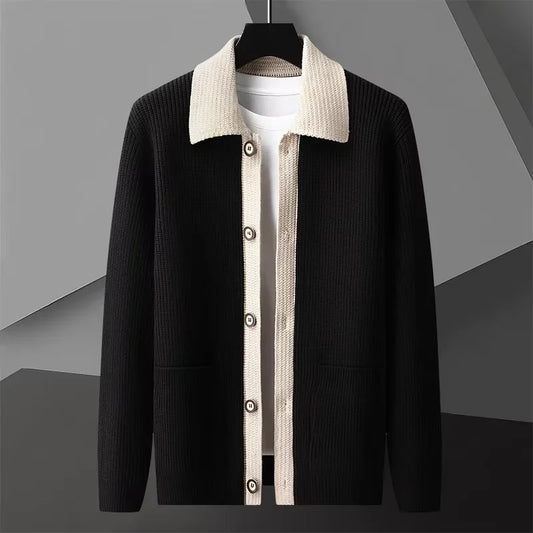 DORIAN ZWEIFARBIGER CARDIGAN