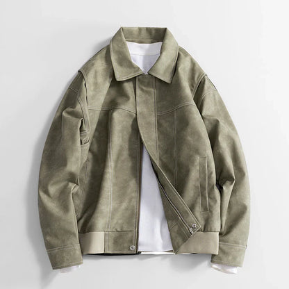 Hafford Klassische Lederjacke