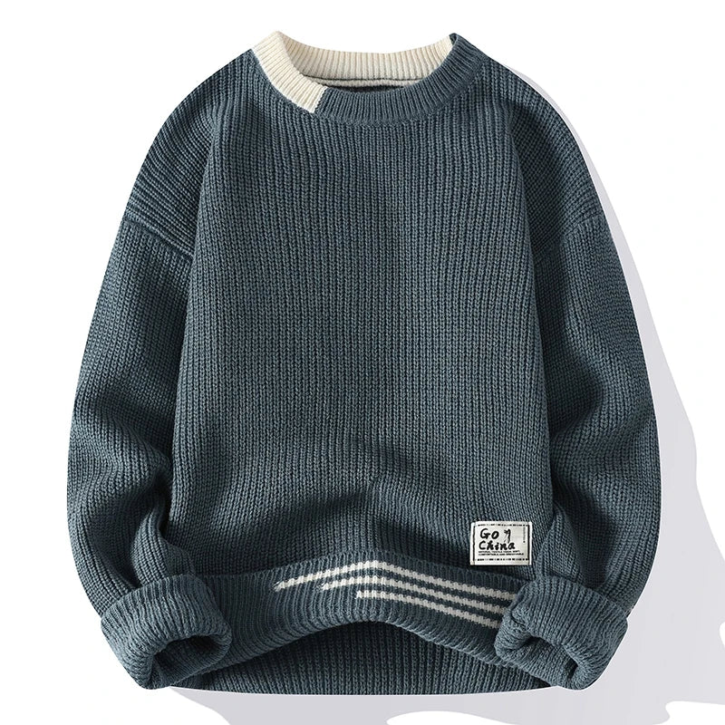 HARRISON™ - FARBTÖNE STRICKPULLOVER