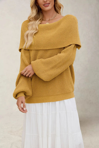 Herbst-Ahorn-Pullover
