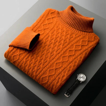 Radcliffe Merinowolle Rollkragenpullover