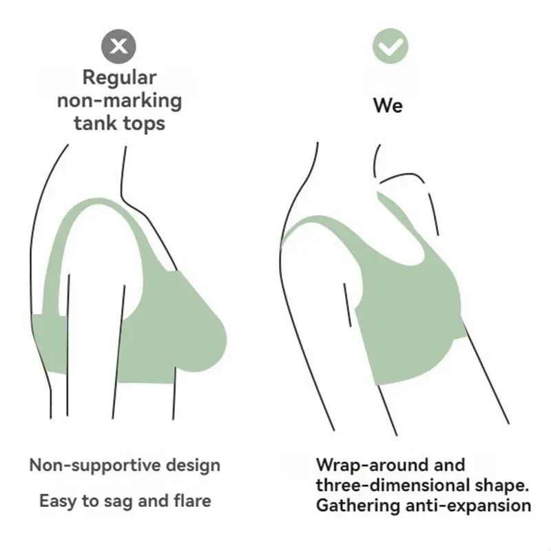 Zaria | Nahtloser Luxus-Bügelloser BH