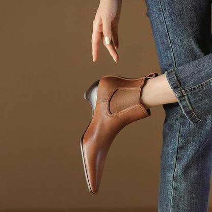 Laira Echtes Leder Stiefel