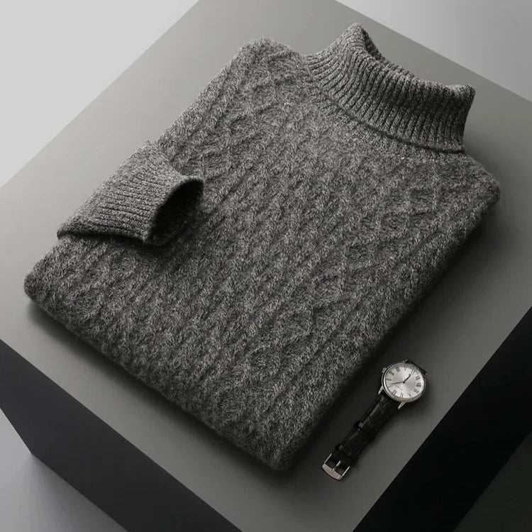 Radcliffe Merinowolle Rollkragenpullover
